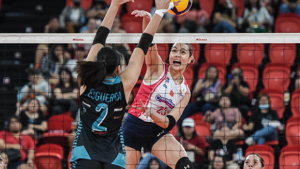 ‘Patayan na ‘to’: Jema Galanza, Creamline shift focus to semifinals after sweeping elimination round